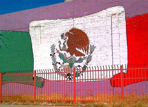 Mexican Flag Graffiti