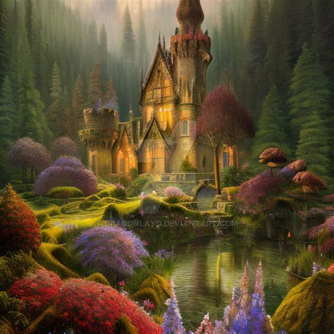 Lovely Fairy Castle by dragonlayd on DeviantArt