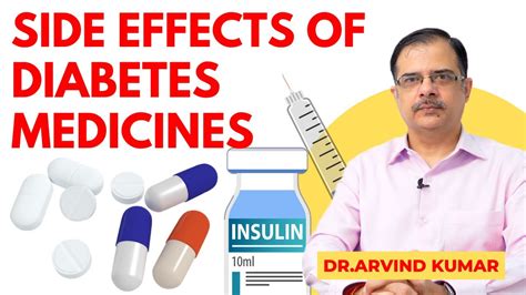 Side effects of diabetes medicines - YouTube