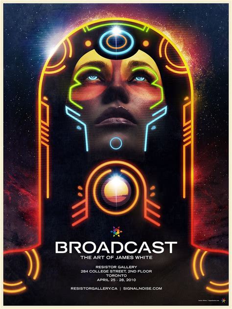 Retro Cosmic by James White, via Behance | James white, Poster design ...