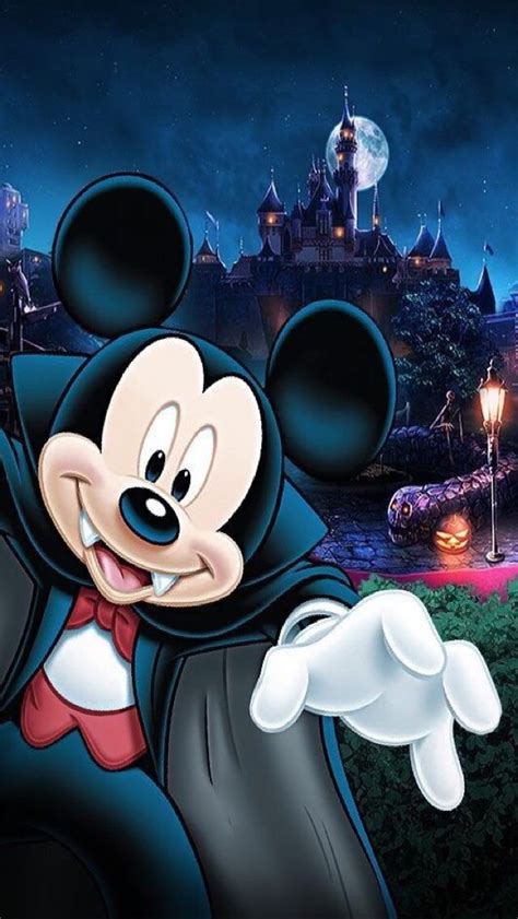 iPhone Wallpaper - Halloween tjn | Mickey mouse halloween, Mickey mouse art, Mickey halloween