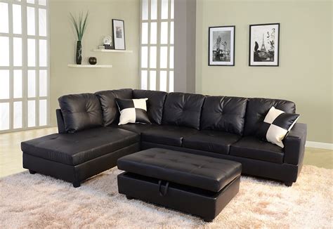 Contemporary Faux Leather Modular Sofa | Interior Design Ideas