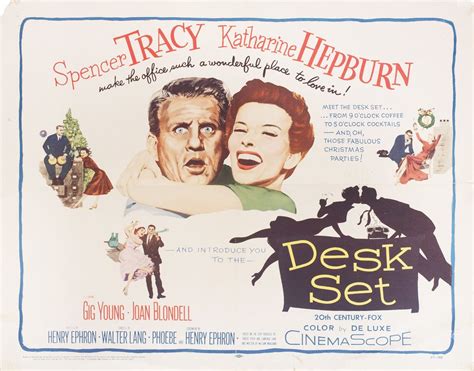 Desk Set Original 1957 U.S. Half Sheet Movie Poster - Posteritati Movie Poster Gallery