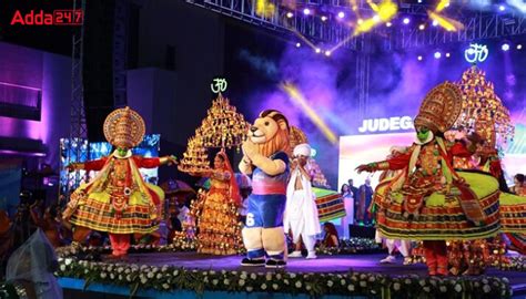 36th National Games: Mascot and Anthem Launched by Amit Shah