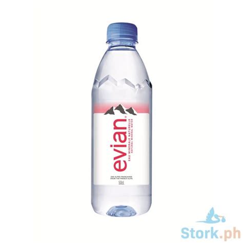 Evian Natural Spring Water 500Ml | Stork.ph - Sure ka Dito