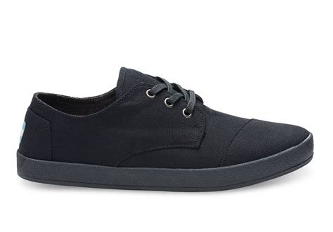 Lyst - Toms Black Canvas Men's Paseo Sneakers in Black for Men