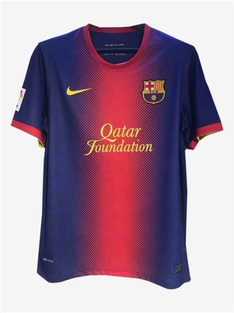 Barcelona Home 2012-2013 Retro Jersey Premium Quality In India.