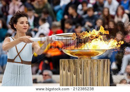 Ceremony Olympic Flame Image & Photo (Free Trial) | Bigstock