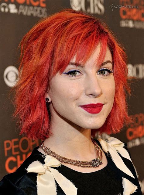 Short Bright Orange Hair - Hayley William's Hair Photo (20601727) - Fanpop