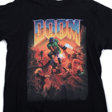 Doom Cover Art Men's Black T-Shirt - Tokyo Otaku Mode (TOM)