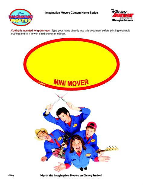 Imagination Movers Coloring Pages Printable