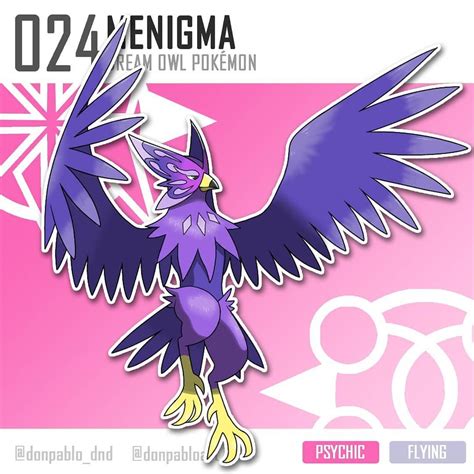 dusk & dawn on Instagram: “😪🦉 Myschick evolved!🦉😪 . Meet Menigma, the dream owl pokémon 🦉 ...