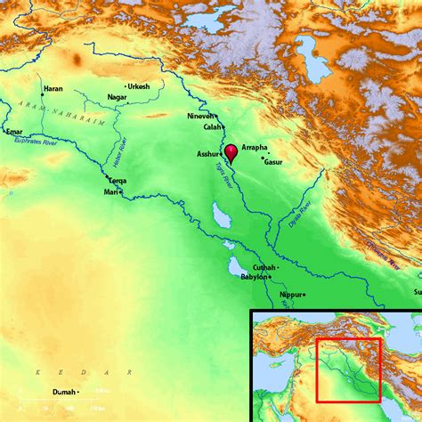 Mapa Del Rio Tigris