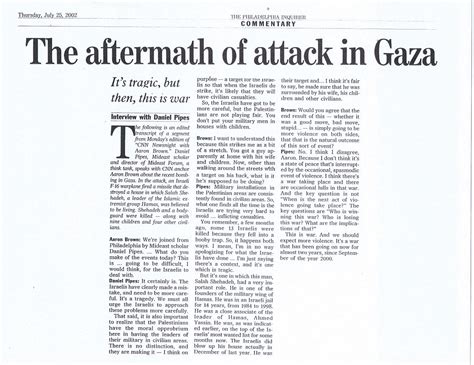 The Aftermath of Attack in Gaza: It's tragic, but then, this is war