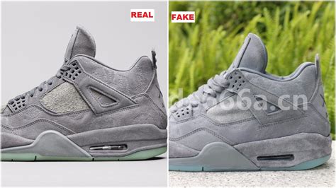 The Fake Air Jordan 4 Kaws Have Emerged | Quick Tips To Identify Them