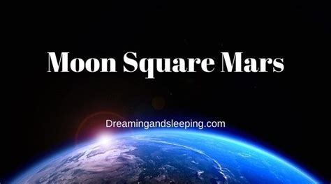 Moon Square Mars Synastry