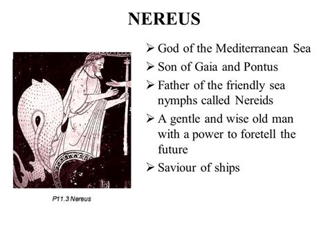 Nereus Greek Mythology