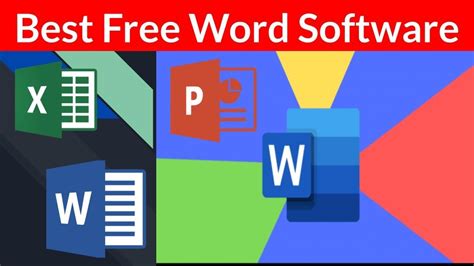 Best Free Word Processor Software (2020) - YouTube