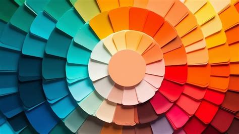 Premium AI Image | Color palette guide for paint and flooring Color ...