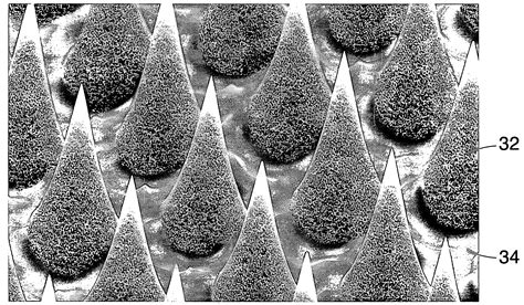 Patent US7258731 - Composite, nanostructured, super-hydrophobic material - Google Patents