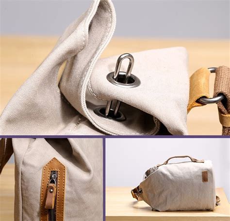 Handmade Canvas Sling Bag/ Canvas Messenger Bag/ Unisex Canvas - Etsy