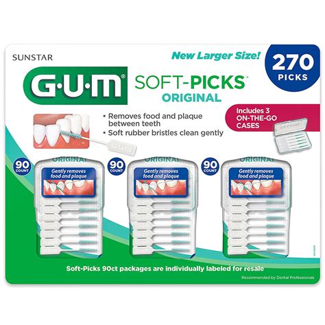 The GUM Soft-Picks, Original (270 ct.) - Walmart.com - Walmart.com