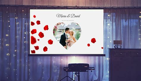 Wedding Slideshow Template, Wedding Photo Slide Show Video, Wedding ...