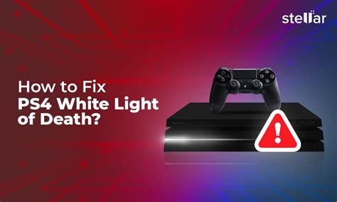 How to Fix PS4 White Light of Death? | Stellar