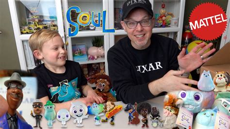 Unboxing & Review of the Mattel 'Soul' Plush, Mini-Figures and Joe Gardner / 22 Action Figure ...