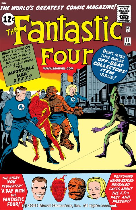 Read online Fantastic Four (1961) comic - Issue #11