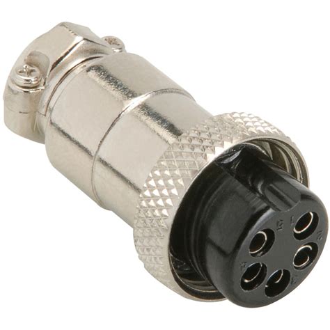 CB Mic Plug 5 Pin Female Connector