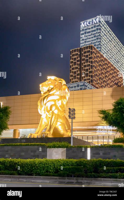 MGM Macau Hotel Stock Photo - Alamy