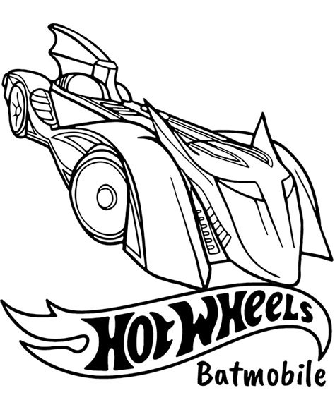 Hot Wheels Coloring Pages Free Print