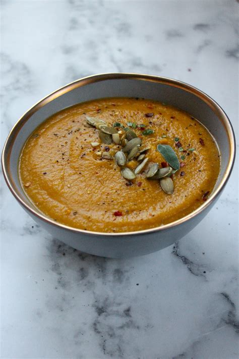 Creamy Squash & Sweet Potato Soup — Bit Healthier