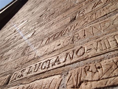 Ancient Roman graffiti inscribed on the Colosseum. | Ancient art, Ancient civilizations, Ancient