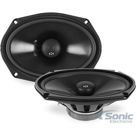 NVX NSP69 | 6" x 9" Coaxial Car Speakers w/Silk Dome Tweeters