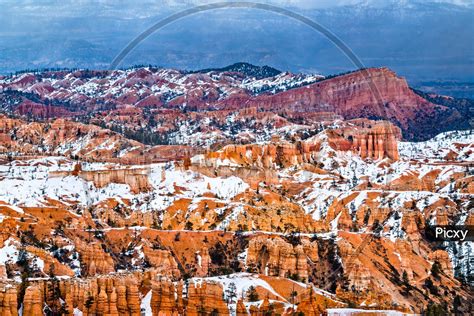 Image of Bryce Canyon In Winter, USA-QG045107-Picxy