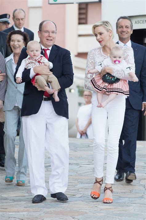 Monaco s princess charlene and prince albert make an appearance with ...