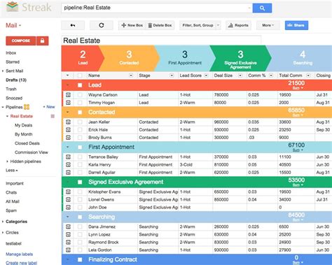 crm spreadsheet template free - Loker