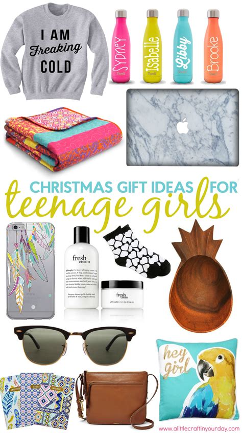 Christmas Gift Ideas for Teen Girls - A Little Craft In Your Day