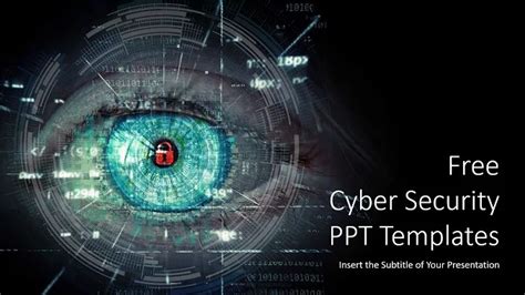 Cyber Security Services | Free Presentation Slide Template