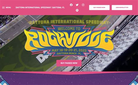 Welcome to Rockville 2023 | May 18-21 | Daytona International Speedway – America's Largest Rock ...