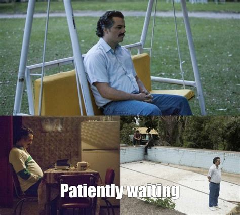 Meme: "Patiently waiting" - All Templates - Meme-arsenal.com