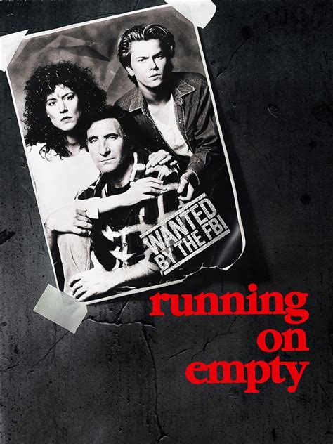 Running on Empty (1988) - Posters — The Movie Database (TMDB)