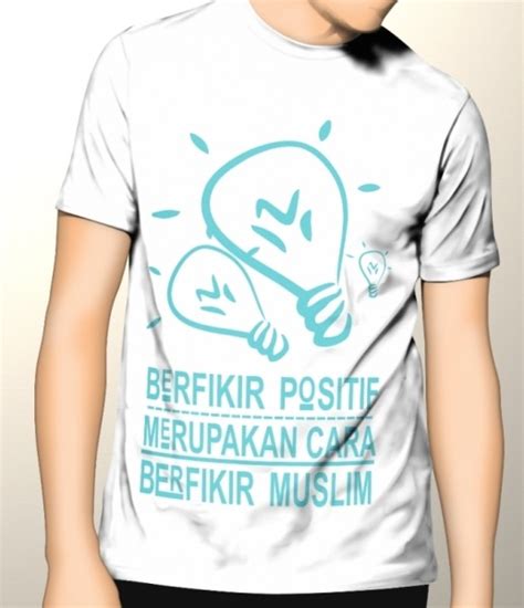 Ide 26+ Contoh Desain Kaos Islami