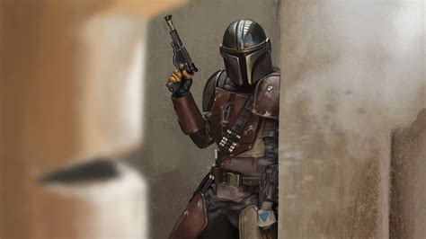 "MANDALORIAN" fan art on Behance