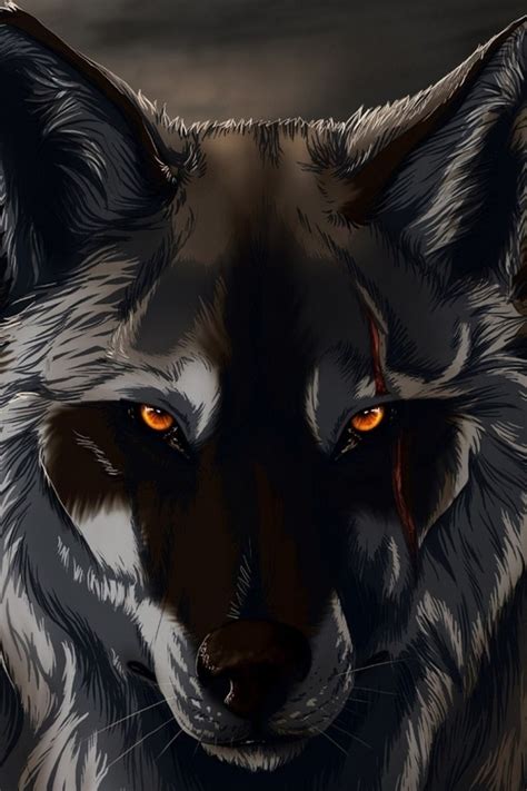 Dark Wolf Wallpaper Iphone - Wolf Dark | Carisca Wallpaper