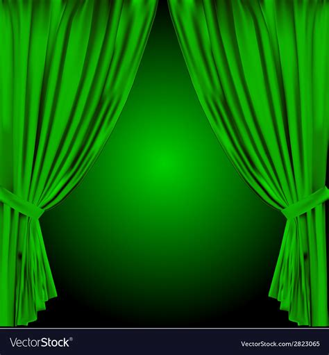 Theatre curtain Royalty Free Vector Image - VectorStock