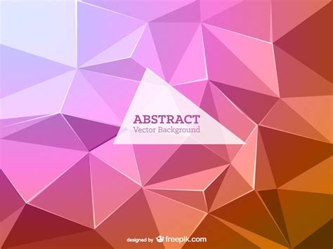 Free Vector | Triangle pattern illustration