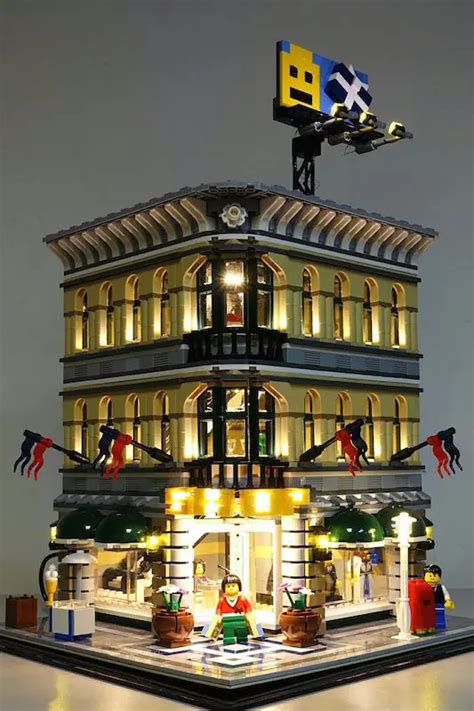 Led light kit (only light included) for lego 10211 Grand Emporium Compatible with 15005 City ...